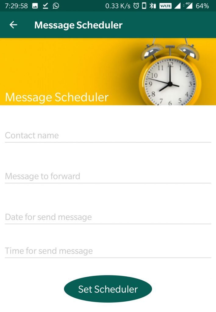 whatsapp aero mod message scheduler