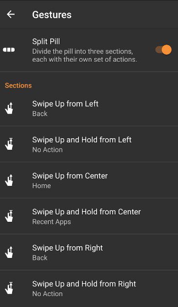 android 10 navigation gestures premium