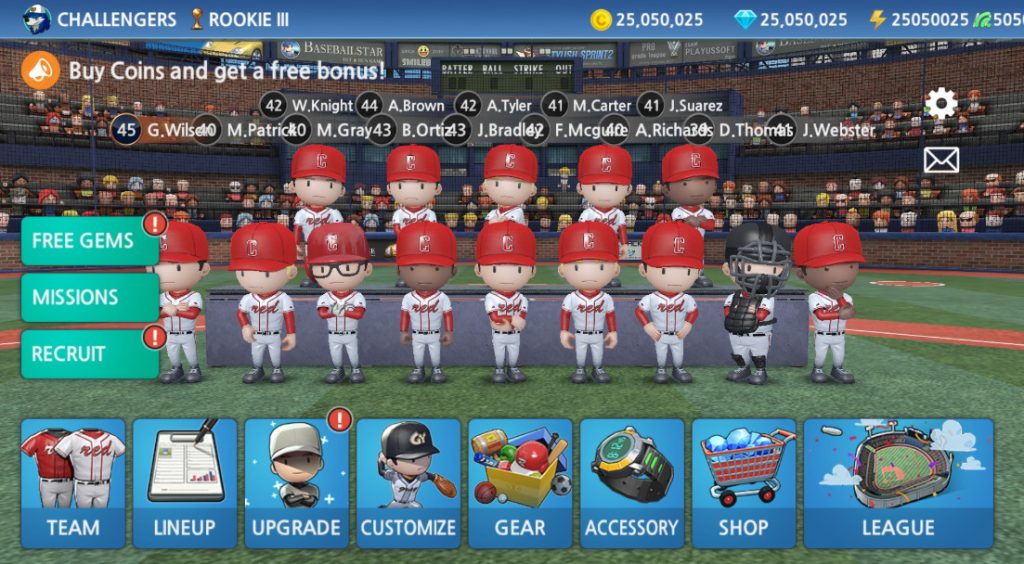 baseball 9 mod apk download unlimited gems coins