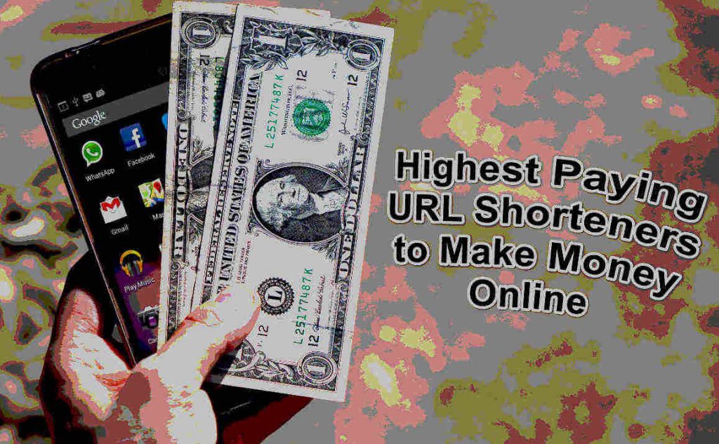 best highest paying url shorteners in india