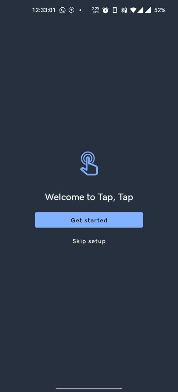 tap tap gestures app